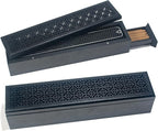 Incense Holder with Storage,Incense Holder Burner,Incense Box,Coffin Incesne Holder for Sticks, Wooden Incense-Stick Holder Ash Catcher for Home Meditation,Yoga,Bedroom,Studyroom,Office Decor(Black)