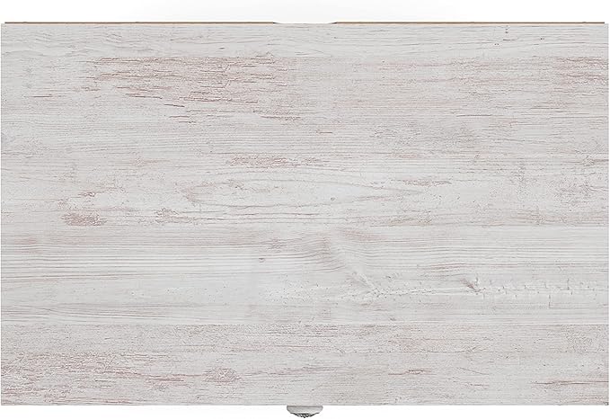 Signature Design by Ashley Paxberry Boho 5 Drawer Chest of Drawers, Whitewash