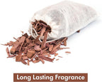 Pack of 36 Cedar Chips and Lavender Sachets (18 Lavender, 18 Cedar) - Home Fragrance Sachet for Drawers and Closets, LV-F-LC-2