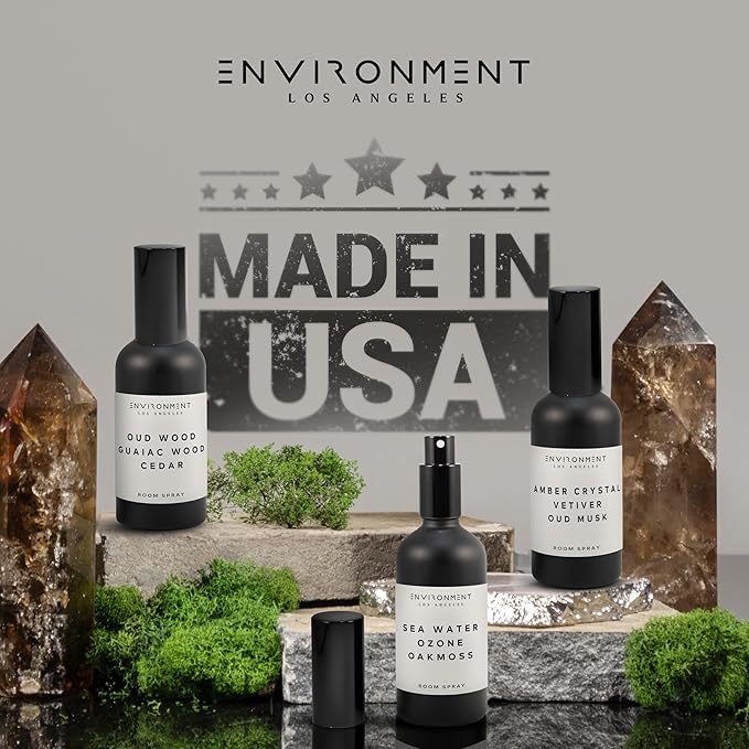 ENVIRONMENT Inspired by 5-Star Resort WH Room Spray, 100ml Air Freshener (Citrus | Lemongrass | Jasmine) Home Fragrance Accessories, Room Perfume, Room Deodorizer, Vegan & Cruelty-Free