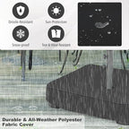 Giantex 200lbs Filled Umbrella Base with 2 Sandbags, Adjustable Knobs, All-Weather Cover, Fit for Poles up to 1.9", Large Outdoor Umbrella Stand Holder for Market Poolside Patio Table Umbrella