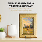 TR-LIFE 14 Inch Black Metal Plate Stand (3 Pack) - Heavy Duty Display Easel Holder for Large Picture Frames, Plates and Signs