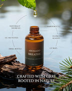 AROMADD Breathe Diffuser Oil 3.38 Fl Oz (100ml), Light Aroma Diffuser & Hotel Fragrance Diffuser Oil, Essential Oil Ideal for Anyone Who Loves a Fresh Scent Without Heavy Fragrance