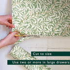 The Master Herbalist Fragrant Scented Drawer Liners in a William Morris Inspired Design | Pack of 5 Sheets | Contains Essential Oils | Made in The UK (Lavender)
