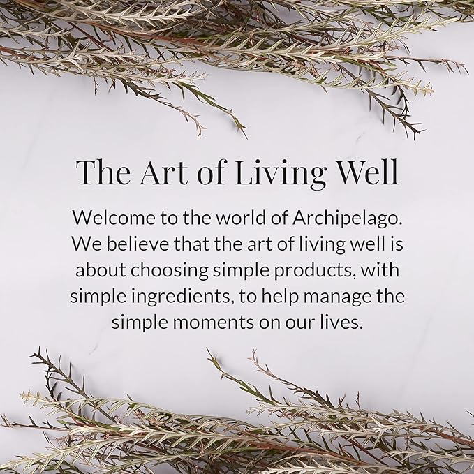 Archipelago Botanicals Charleston Glass Jar Candle, Jasmine, Tuberose and Hyacinth Scent, Lead-Free Candle Wicks, Burns Approx. 60 Hours (8.6 oz)