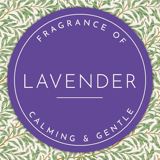 The Master Herbalist Fragrant Scented Drawer Liners in a William Morris Inspired Design | Pack of 5 Sheets | Contains Essential Oils | Made in The UK (Lavender)