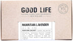 Good Life Mountain Lavender Scented Sachets | Designed and Manufactured in New Zealand | 12 Sachets