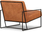 Bo Lounge Chair in Cognac Tan