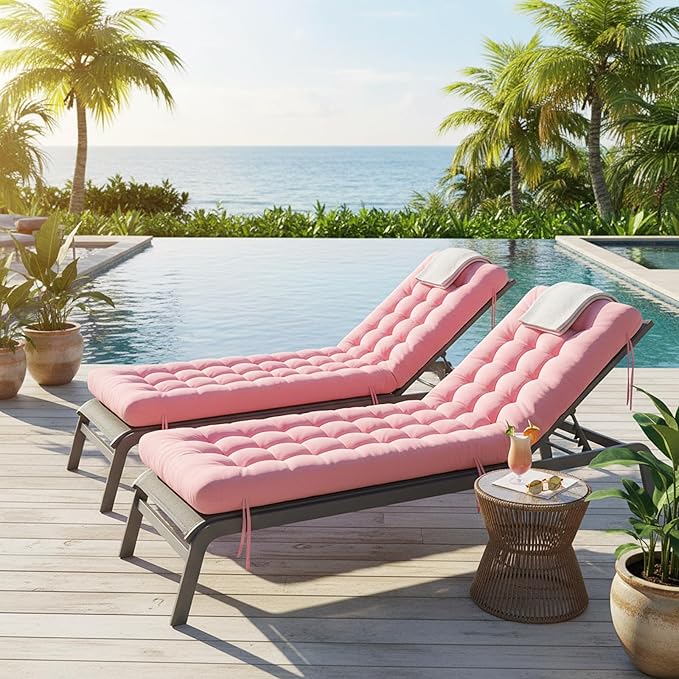 Long Floor Cushion Large Floor Cushion with Brushed Cotton Jumbo Lounger Pillow for Outdoor Indoor Bay Window Meditation Yoga Reading Sleeping(Pink)