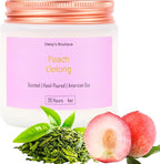 3 Pack Scented Candles for Home Aromatherapy Candle Gift Set Soy Wax Long Lasting Gift Birthday Mother's Thanksgiving Day Present (White Jar (Peach Oolong + Rose + Magnolia)