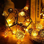 Patelai 36 Pcs Wicker Rattan Balls Decorative Balls for Vase Centerpiece Bowls Orbs Filler for Home Decor,4 Sizes