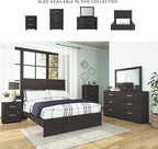 Signature Design by Ashley Belachime Casual 4 Drawer Chest with Easy Glide and Safety Stop, Gray