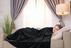 Utopia Bedding Fleece Blanket Twin Size Black 300GSM Luxury Anti-Static Fuzzy Soft Microfiber Bed Blanket (60x80 Inch)
