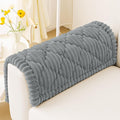 Smiry Pet Couch Cover for Dogs Washable, Non-Slip Fuzzy Couch Covers for 3 Cushion Sofa Pet Friendly, Soft Thick Furniture Protector Sofa Slipcover Mat for Dogs (Grey, 27.6" x 27.6")