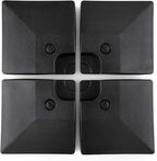 Giantex 284 lbs Fillable Offset Patio Umbrella Base, 4PCS Umbrella Stand Water Sand Weight for Cantilever Umbrella, 4 Connecting Pins, Easy-Filling Spouts, Outdoor Market Umbrella Holder for Garden