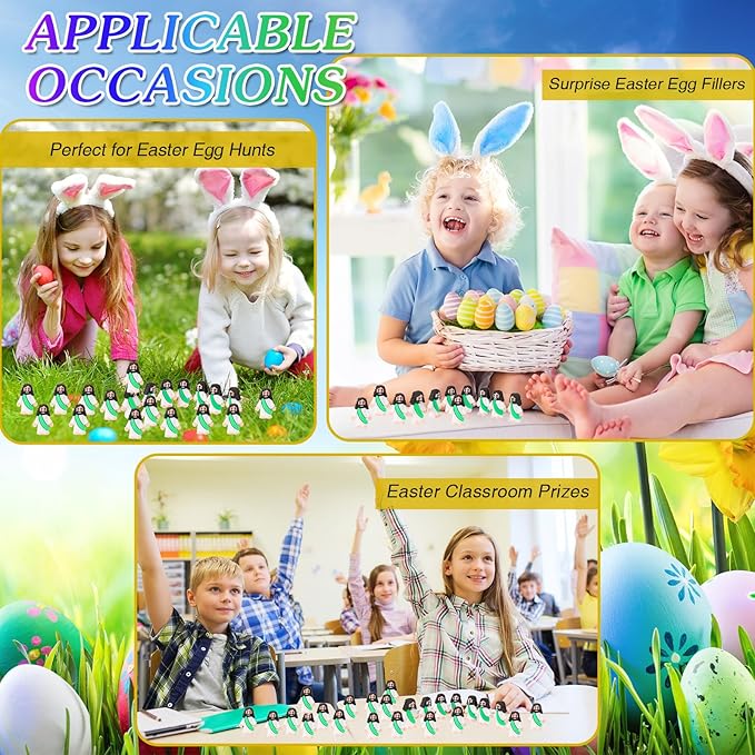 Bememo 100 Pcs Jesus Toys Original Design Mini Rubber Little Jesus Figurine to Hide and Seek Religious Party Favors Sunday School Craft Baptism Gifts for Easter Egg Stuffers(Green)