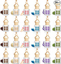 AROIC 24 Pack Car Air Freshener Diffuser, Long Lasting Hanging Fragrance Fresheners Set, Essential Oil Diffuser Scents Accessories, Cute Car Interior for Women & Men