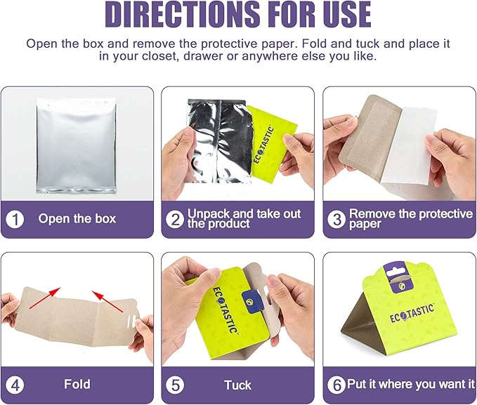 Clothing Moth Traps - 11 Count - Foldable Moth - Eco-Friendly Hassle Control - Pheromone Technology - Closet Mothballs - Wood/Carpet/Clothes