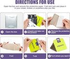 Clothing Moth Traps - 11 Count - Foldable Moth - Eco-Friendly Hassle Control - Pheromone Technology - Closet Mothballs - Wood/Carpet/Clothes