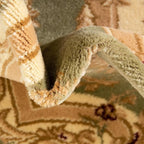 Rugs.com Chateau Collection Rug - 5 Ft Square Green Medium Pile Rug