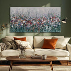 Colorful Flowers Wall Decor for Living Room Countryside Framed Wall Art for Office 24x48 Inch Botanical Canvas Photo Prints for Bedroom