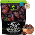 NUT CRAVINGS - Dried Jumbo Medjool Dates, No Sugar Added, Unsulphured (48oz, 3 LB) Ramadan & Iftar Favorite - Sweet Healthy Snack, Vegan, Kosher, Resealable Bag