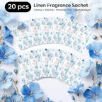 MYARO 20 Packs Fresh Linen Sachets for Drawer and Closet, Long-Lasting Sachets Bags Air Freshener Fresh Scents, Potpourri Bags Home Fragrance for Lover