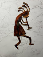 Kokopelli Metal Wall Art Trio