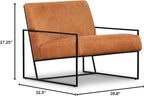 Bo Lounge Chair in Cognac Tan