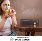 Folkulture Incense Sticks (120 Sticks) | Set of 6 Premium Romantic Incense for Valentine Day Aromatherapy Gifts| No Charcoal, Organic, Non Toxic, 45 Mins, Long Burning Rose, Honey, Oud Insence-Sticks