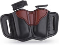 1791 Gunleather Mag Holster 2.1 - Double Mag Pouch for Single Stack Magazines, OWB Magazine Pouch for Belts