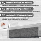 PURE ERA Bullnose Carpet Stair Treads Set Tape Free Non-Slip Indoor Stair Protectors Pet Friendly Rugs Covers Soft Skid Resistant Washable Reusable 9.5" x 30"(2 Pieces,Dark Gray)