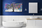 CIRABKY Tree Wall-Art For Bedroom - Abstract Art Wall Decor - Graffiti Wall Art For Living Room Large Size Colorful Pictures Poster Ready To Hang 40" x 20"