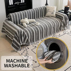 HAOMAIJIA Non Slip Couch Cover Sofa Covers for 3 Cushion Couch Washable sectional Couch Covers for Dogs pet Furniture Protector Couch Cover Blanket for Living Room (TM-Grey, 71"x118")