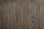Signature Design by Ashley Tyler Creek Rustic Chair Side End Table with Pull-Out Tray & USB Ports, Brown