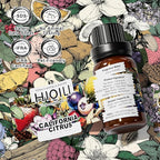 HIQILI California Citrus Diffuser Oil for Making Sprays & Perfume, Inspired by Ate. Cologne Cléme.Tine California, Essential Oil Diffuser - 0.34 Fl Oz