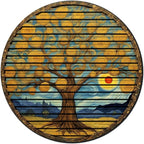 Tree Of Life, Carved Wood Wall Art, 3D Wall Decor, Home Decor, Housewarming Gift, Wall Hangings, Round Wall Art, Wooden Wall Decor,Home Art, Home Decor