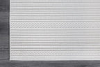 Micro Loop Indoor Rug White 6x9 Boho Geometric Neutral Area Rugs for Living Room Soft Luxury Modern Low and High Pile Durable Stain Resistant Non-Shedding Indoor Area Carpet 6 x 9