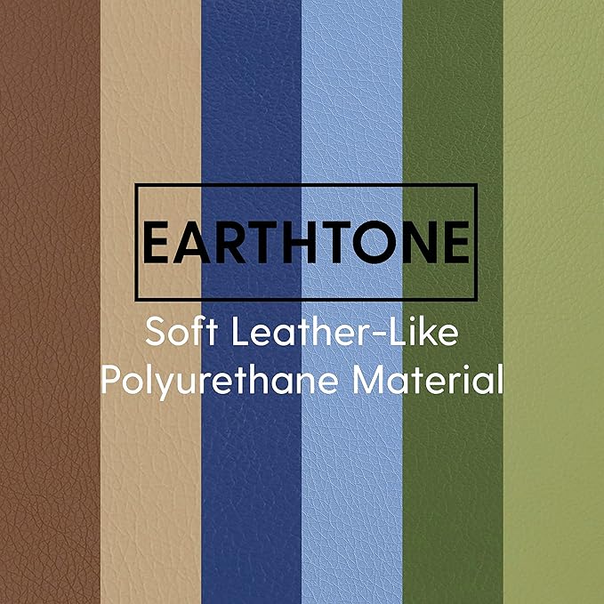 Factory Direct Partners SoftScape 15 inch Square Classroom Floor Cushions with Handles; Flexible Seating for Daycare, Preschool, Playroom; 2 inch Thick Deluxe Foam (6-Piece) - Earthtone, 12228-ET