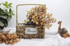 JAKY-Global Babys Breath Fabric Cloth Artificial Flowers 12 Bundle European Fake Silk Plants Decor Wedding Party Decoration Bouquets Real Touch DIY Home Garden (Gold 12pcs)