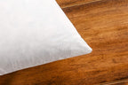 JA COMFORTS 22×22 Premium Goose Down Feather Throw Pillow Inserts(Set of 2)-5% Down Filling,High Filling Weight,250 TC Cotton Cover, Square, White