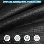 PATIKIL 40" Garment Bag, 3 Pack Breathable Suit Bag for Storage Hanging Clothes Dustproof Garment Covers for Suits Coats Dresses, Black