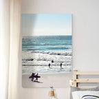 Renditions Gallery Canvas Nature Wall Art Home Paintings & Prints Sunny Surfers Paradise Modern Romantic Wall Hanging Decorations Artwork for Bedroom Dining Office Kitchen - 18"x27" LT06