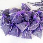 Cedar Space Lavender Sachet bags for drawers and closets,16 Lavendar Sachet Bags,Filled with Premium Grade Dried Lavender,Bridal Shower Favors,Home Fragrance sachet packets,Closet Deodorizer Freshener