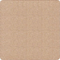 House, Home and More Skid-Resistant Carpet Indoor Area Rug Floor Mat - Praline Brown - 8 Ft X 8 Ft - Non Slip Rubber Backing, Stain Resistant, Dog Friendly, Living Room Bedroom Kitchen Entryway