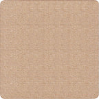 House, Home and More Skid-Resistant Carpet Indoor Area Rug Floor Mat - Praline Brown - 8 Ft X 8 Ft - Non Slip Rubber Backing, Stain Resistant, Dog Friendly, Living Room Bedroom Kitchen Entryway