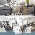 SMELLS BEGONE Air Freshener Home & Linen Spray - 16 oz, Pack of 2 - Odor Eliminator - Made with Essential Oils (Fresh Cotton)