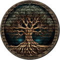 Tree Of Life, Carved Wood Wall Art, 3D Wall Decor, Home Decor, Housewarming Gift, Wall Hangings, Round Wall Art, Wooden Wall Decor,Home Art, Home Decor