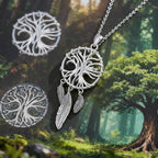 Dream Catcher Necklace for Women 925 Sterling Silver Dream Catcher Pendant Necklace Dreamcatcher Jewelry for Women