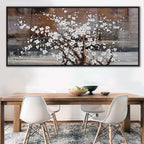 KLAKLA Extra Large Wall Art 86x39 Inches - Tree Huge Canvas Picture Wall Decor Living Room Oversized Artwork for Walls Bedroom Office Decoration Modern Frame Wall Art